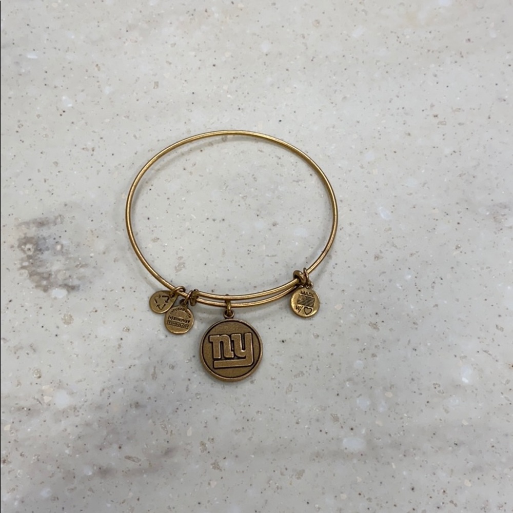 Alex and Ani NY Giants bracelet
